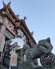 交趾陶藝術與石獅（圖片截圖於網路）