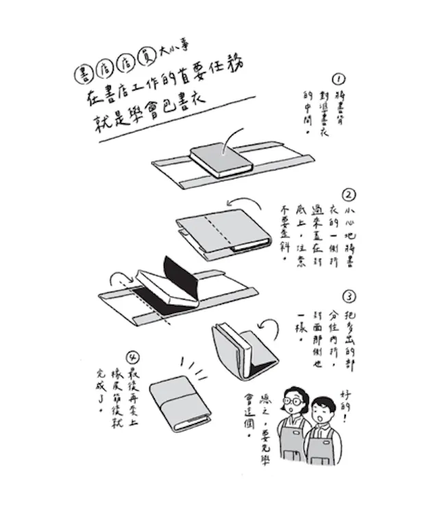 包書衣,取自電子書,photo by bookarchery