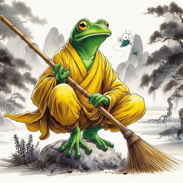 本蛙絕對不是佔著茅坑不拉屎,而是哪裡是茅坑由咱定義