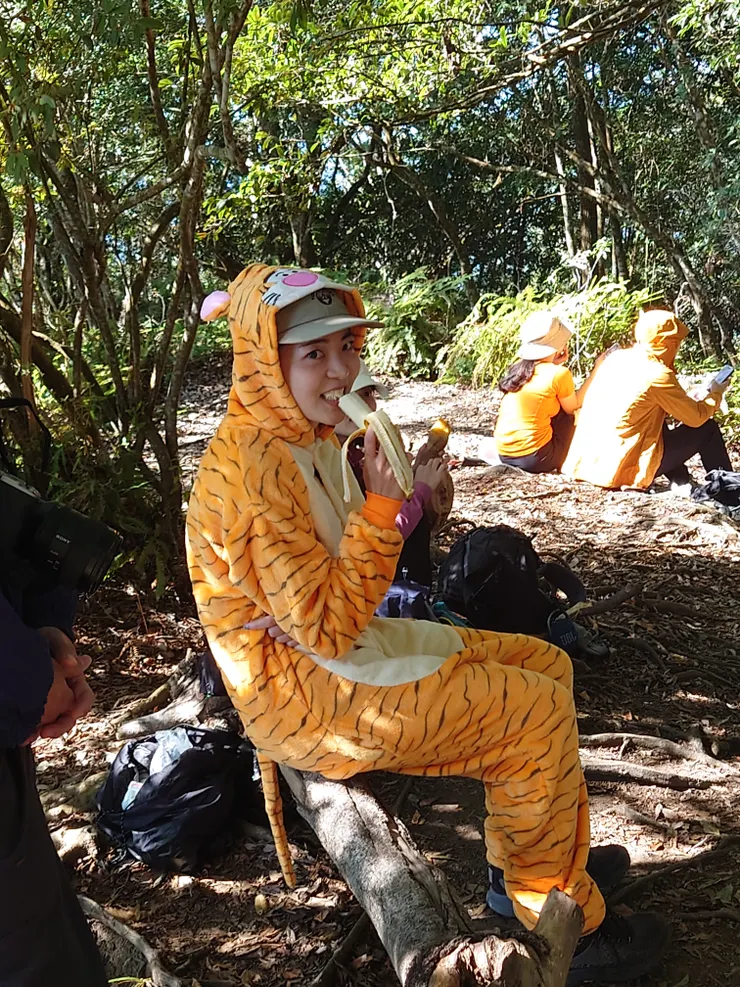 看過老虎吃香蕉沒有?