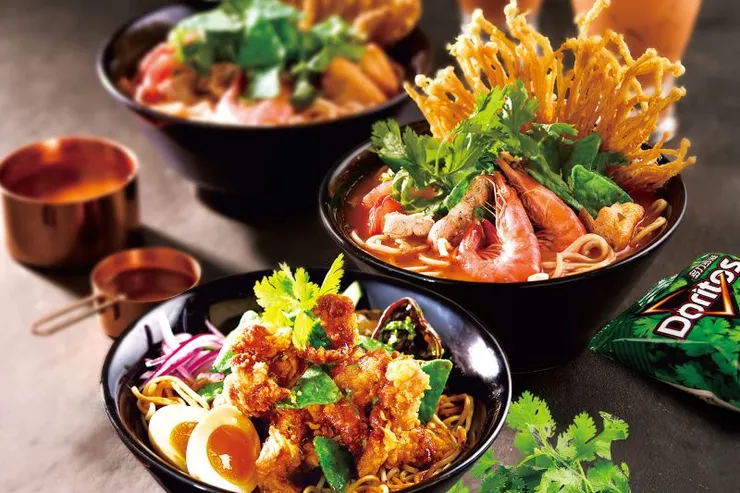 ▲大心攜手多力多滋推出2款聯名料理，打造屬於香菜愛好者的極致風味。