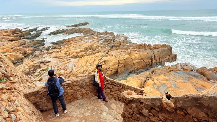 往下走可以更靠近海