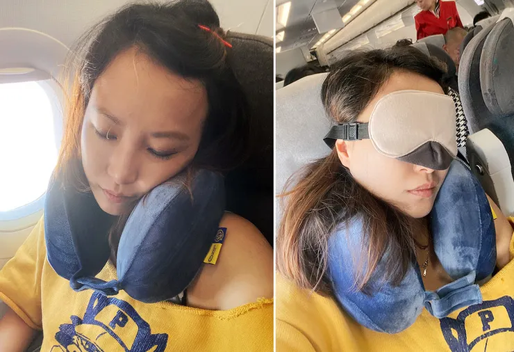 旅行好物【Travel Blue 藍旅】打造超完美飛行體驗│飛機枕推薦