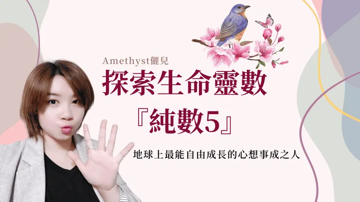 Amethyst生命靈數主修數純數5