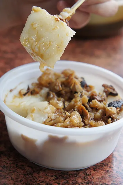 好吃的碗粿（圖片截圖於網路）