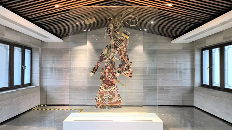 @易俗社博物館 2樓出口,右側出口走廊接連中國秦腔藝術博物館/ xianyi拍攝