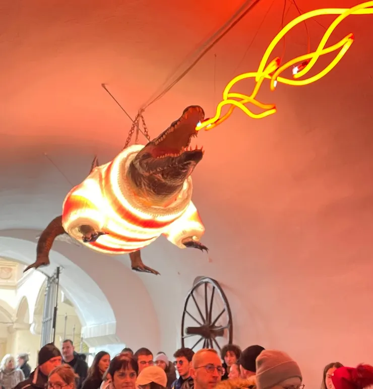 聖誕節的布爾諾龍