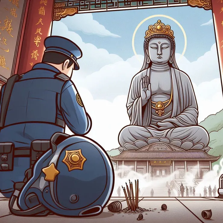 安全帽不是信物，信仰也不該靠拳頭傳承