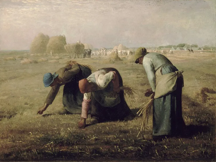 Des glaneuses, François Millet 
