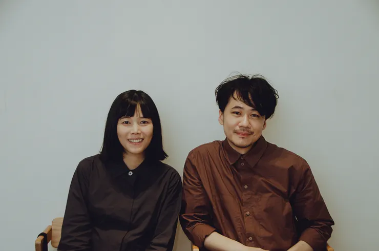 《甘露水》導演黃邦銓（右）、林君昵（左）專訪。／攝影：ioauue