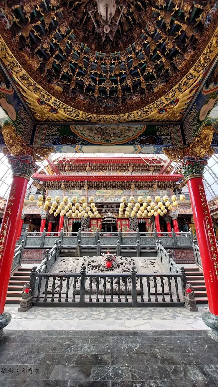 傳統閩南式廟宇格局(圖片截圖於網路)