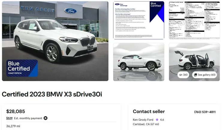 2023 BMW X3價錢