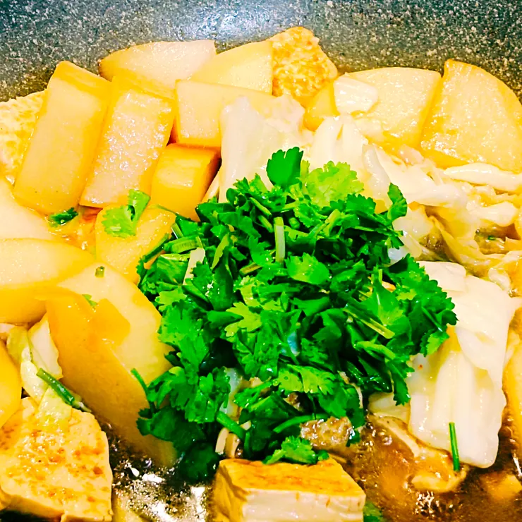 香菜是很棒的提味食材                                                                                 梵靈乾坤工作室提供