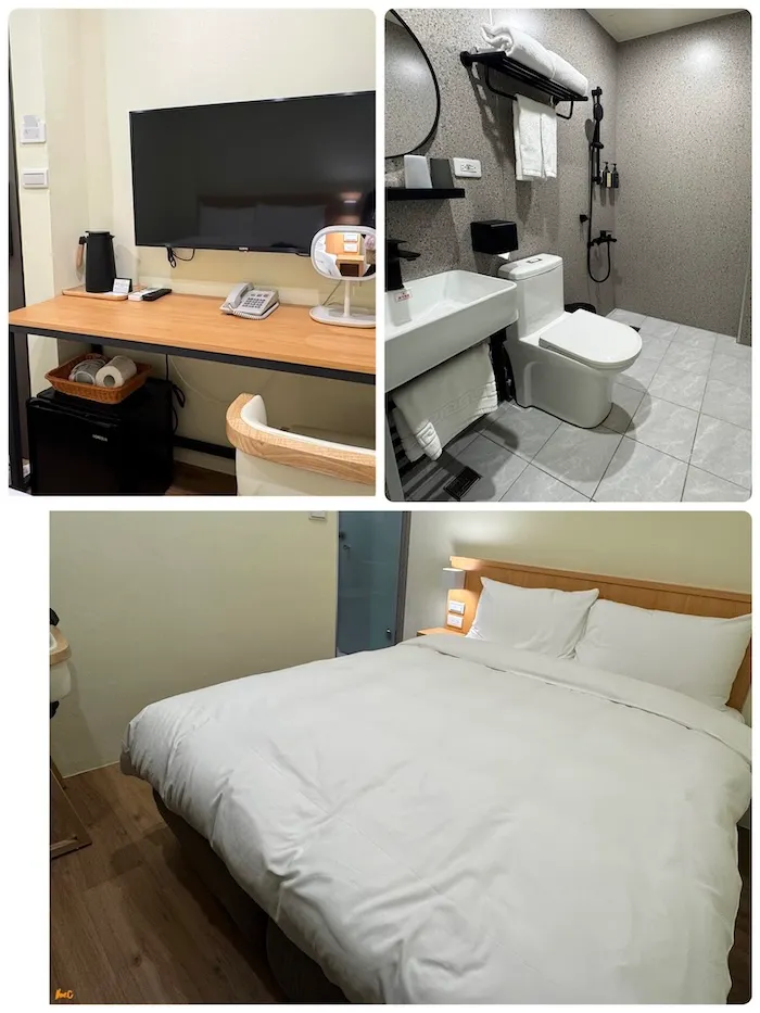 經濟雙人房之Room Tour
