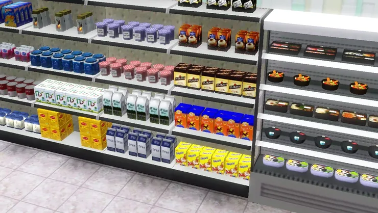 我覺得很像以前的雜貨店。