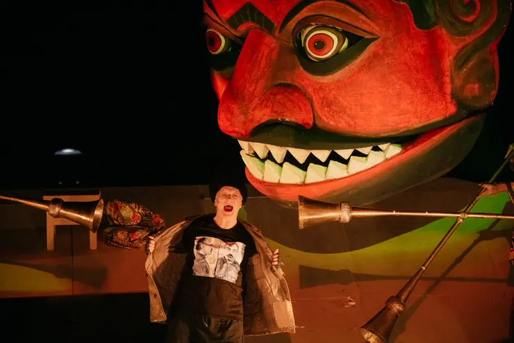 《傳奇：帕拉贊諾夫的十段殘篇》演出影像。／影像提供：臺北表演藝術中心