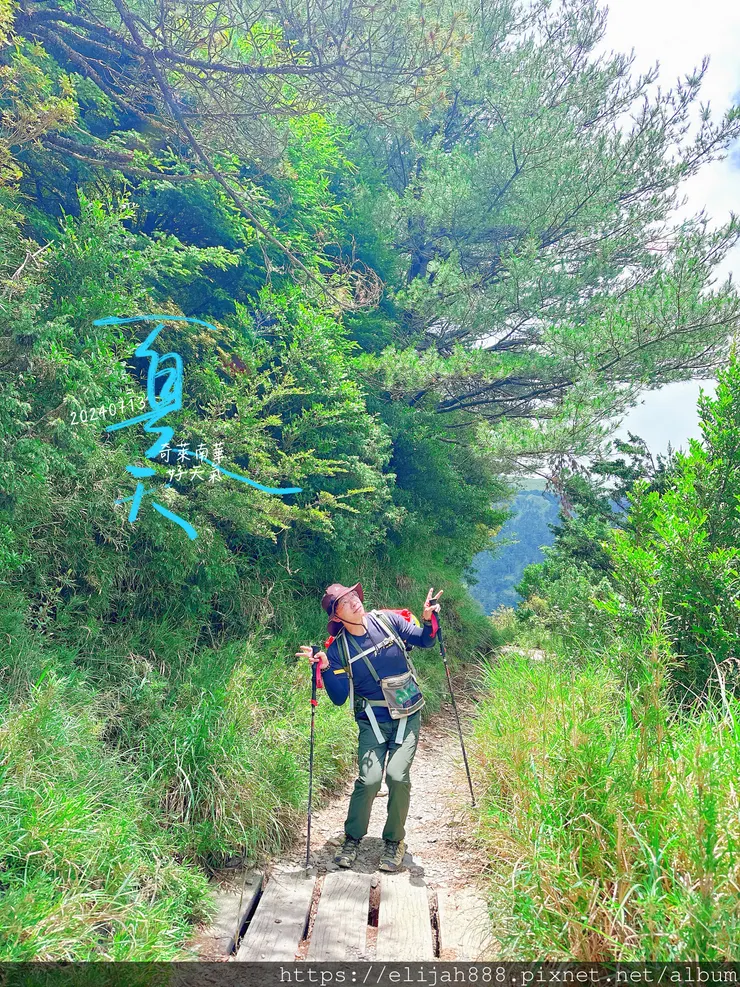 【2024夏。高繞上奇萊南華2天1夜】雲天宮出發高繞路線4.