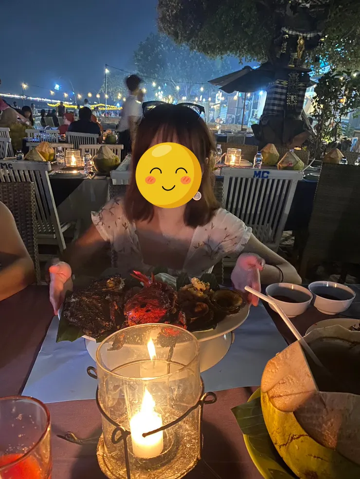 金巴蘭沙灘晚餐