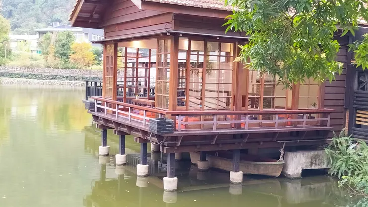 日式湖畔隱茶亭/Mingling攝