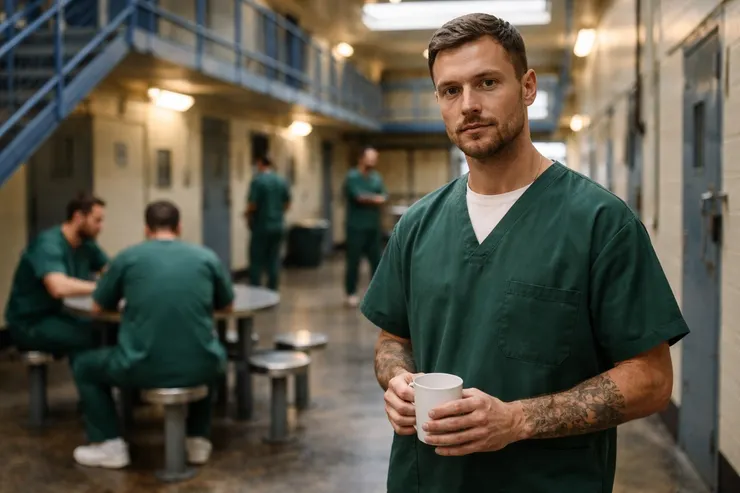 澳洲監獄犯人穿著綠色