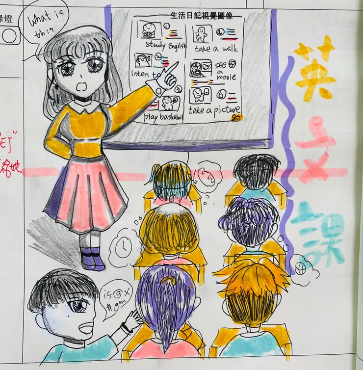 煩悶的時候，看聯絡簿就很療癒🥰