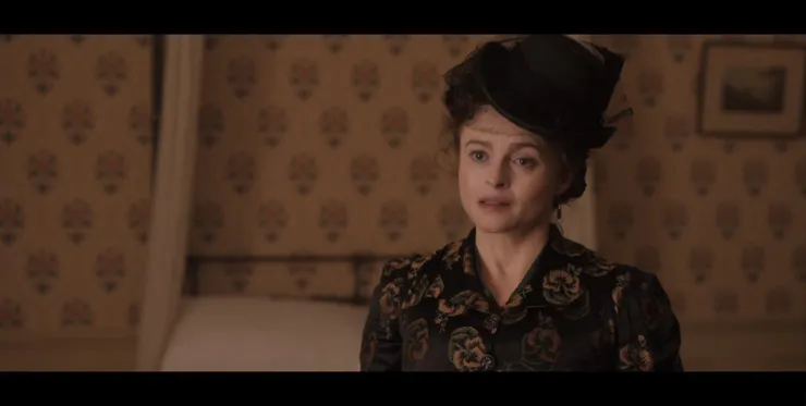 最適合飾演特立獨行的母親Eudoria，當然非Helena Bonham Carter這位女演員莫屬