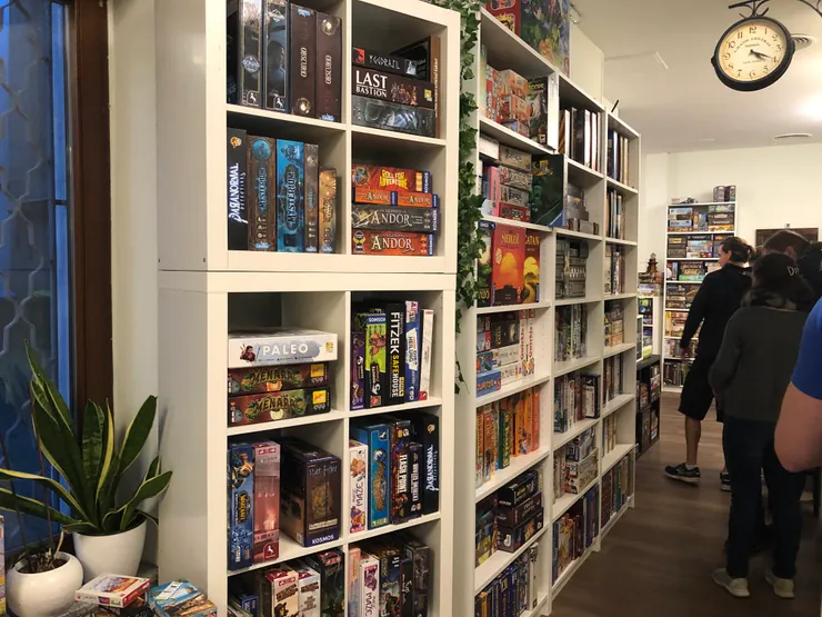 很受歡迎的桌遊店
