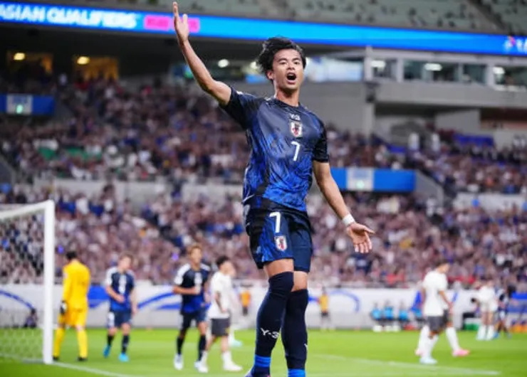 三笘薰為日本射成2:0