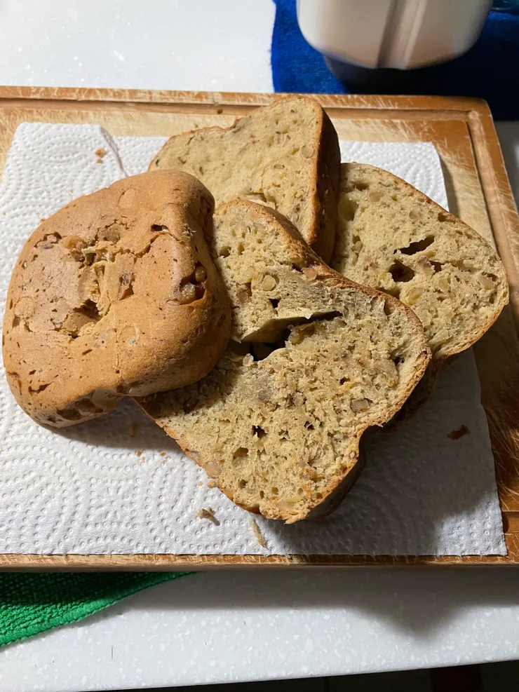 海鮮煎餅核桃吐司