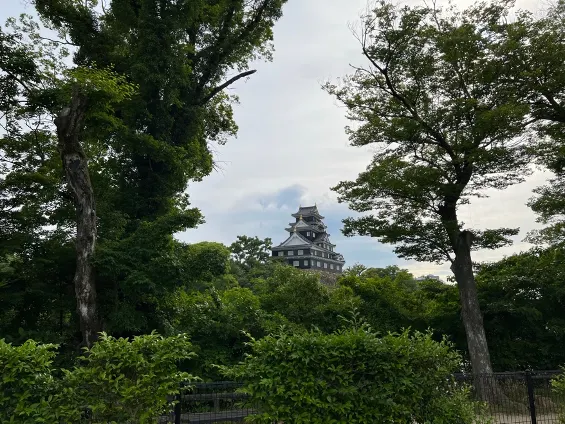 岡山城