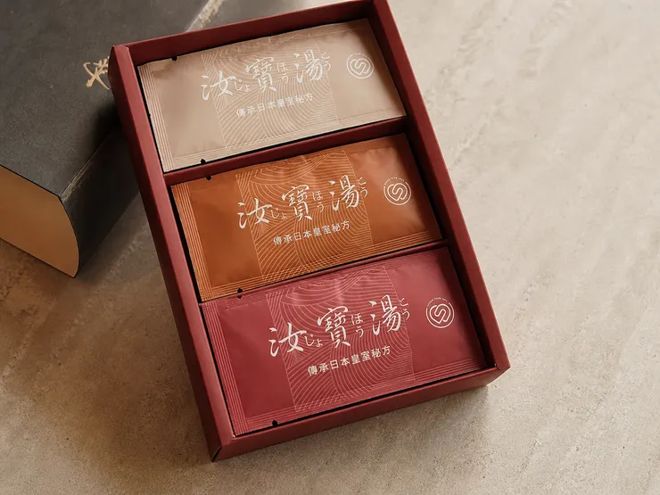 汝寶湯單包裝，平時外出使用很方便