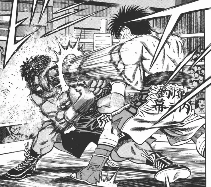 與島袋對打時還很正常