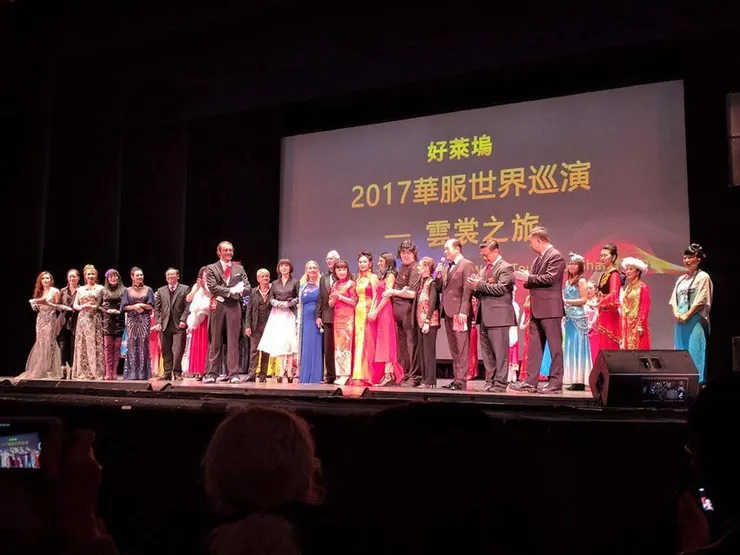筆者參與2017雲賞華服紅顏雅韻巡演之洛杉磯場於San Gabriel大劇院