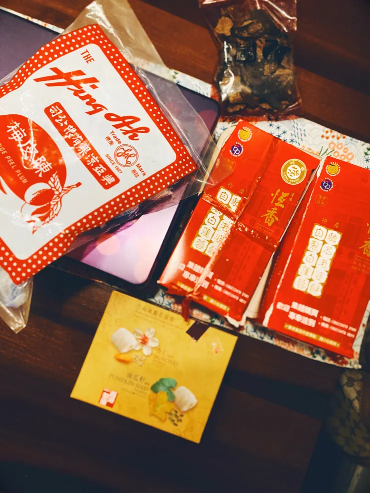 都是老吳愛吃的甜食