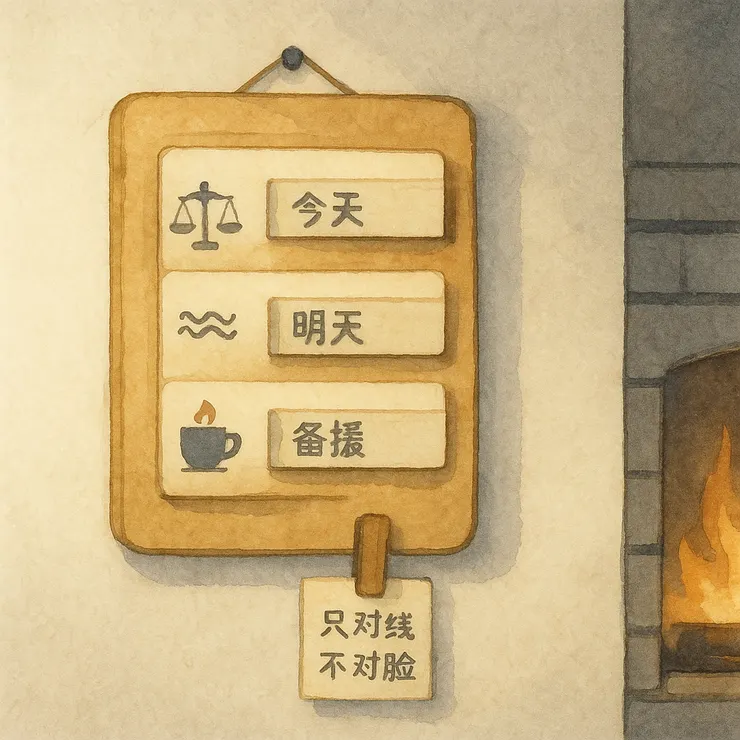 輪值有序,分貝靠後。