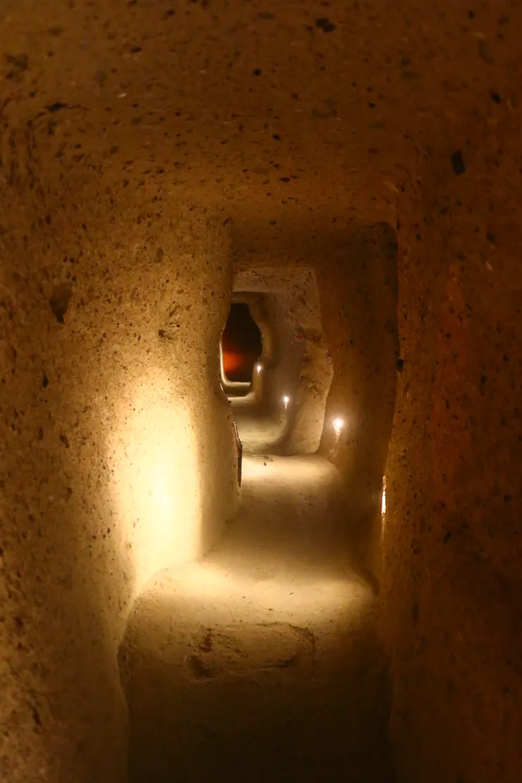 Kaymakli Underground City攝影於Cappadocia, Turkey 2023