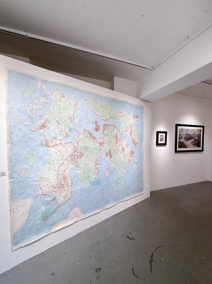 《一個人的烏托島》展覽現場照