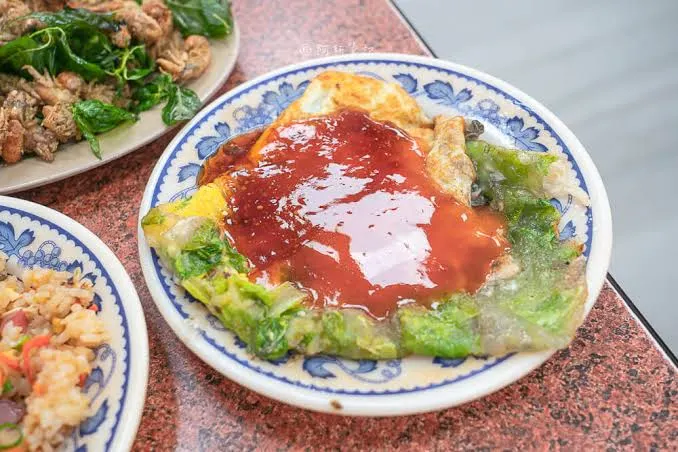 美味的蚵仔煎(圖片截圖於網路)