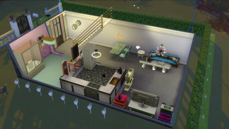 我很想大家留意一下我安裝的燈。很少有拍照能把燈拍得這麼清楚。我花了很多心思在燈具上。