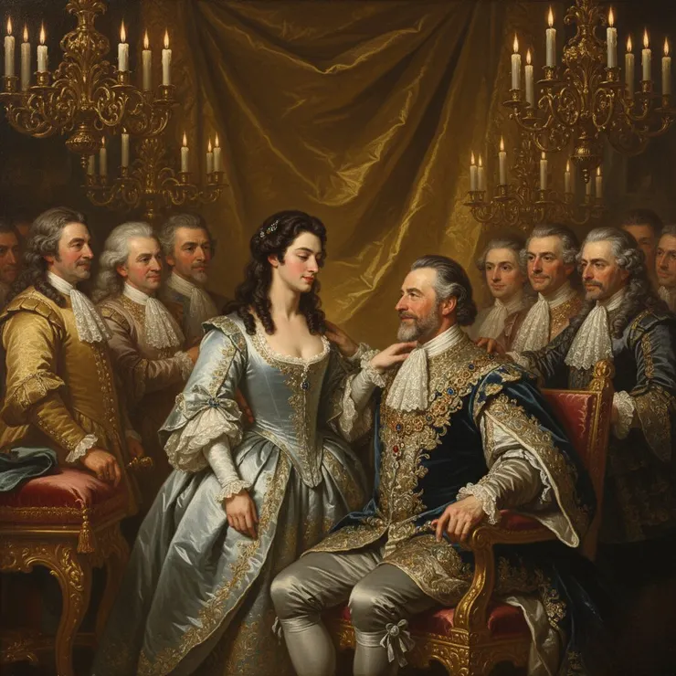 示意圖：對男性寵臣的強烈愛意(來源：AI生成圖)