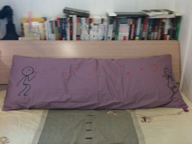 這張記錄(在新竹時的住處)提醒自己每次出走都會帶上一些書,這次一本都沒帶。