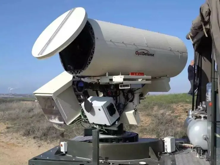 護雷專案車載雷射示意圖