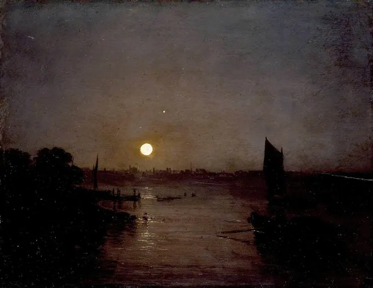 Moonlight, a Study at Millbank（圖片來源：wiki）