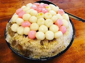 學甲粉圓冰（圖片截圖於網路）