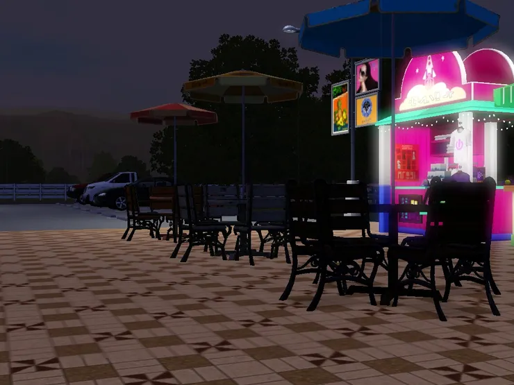 有些夜市看起來也像這樣。