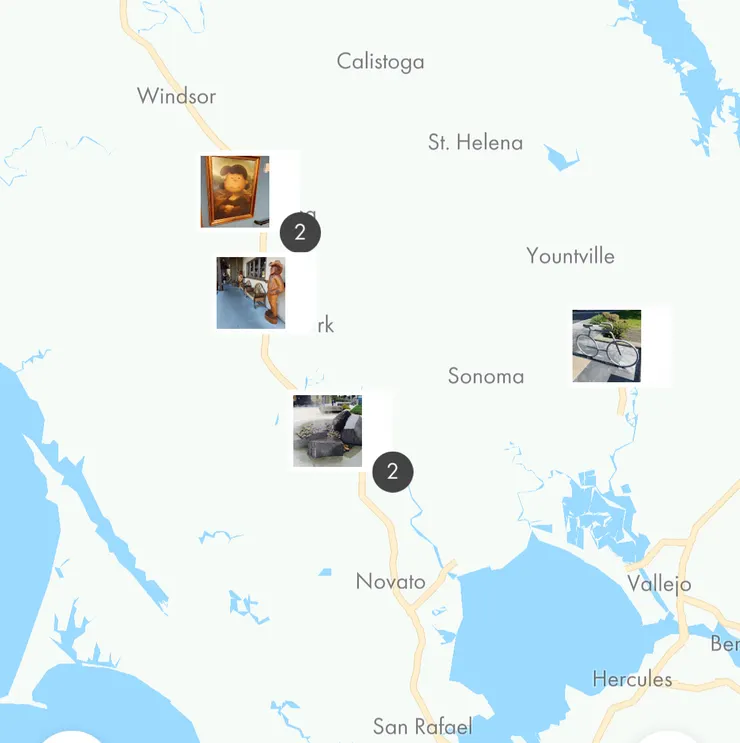 今天來分享美國朋家附近的明信片