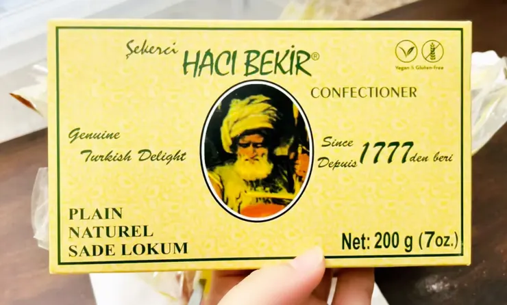 土耳其必買伴手禮 Hacı Bekir 百年土耳其軟糖