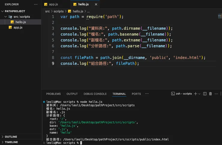 實際專案情境圖