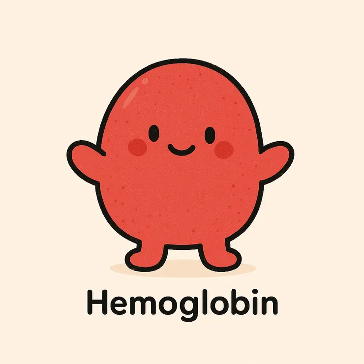 血紅素示意圖