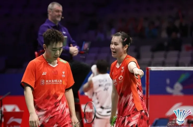 郭新娃與陳芬卉賽後非常頹喪